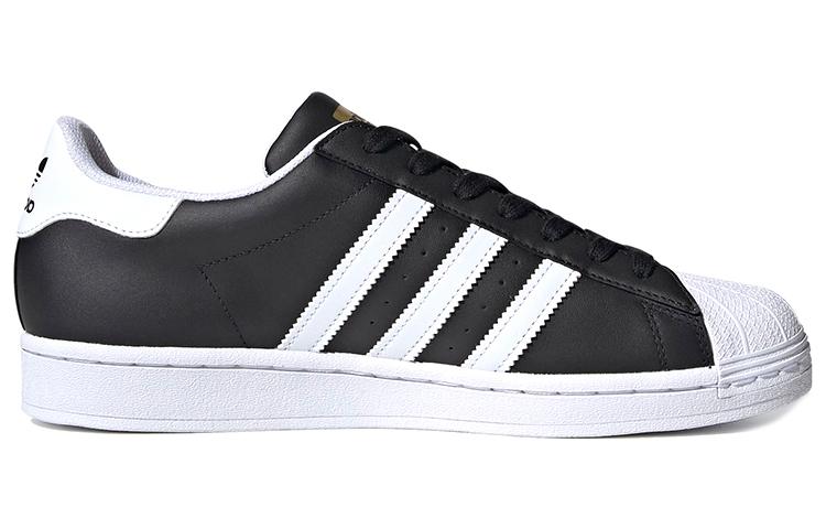 Adidas Originals Superstar Shoes 'Black White Gold' FX2331