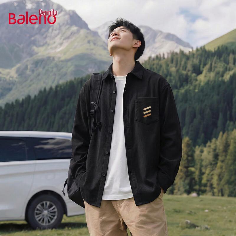 

Baleno Men s Corduroy Long Sleeve Shirt 2XL