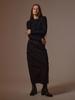 AYIHOLIC CASHMERE Ribbed Round Neck Knit With Sleeve Slits