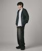 Verdnt Coated Nylon Wind Hood Jacket [Green]