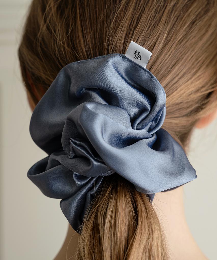 Has [Set] Hdm009 Basic Satin Scrunchie
