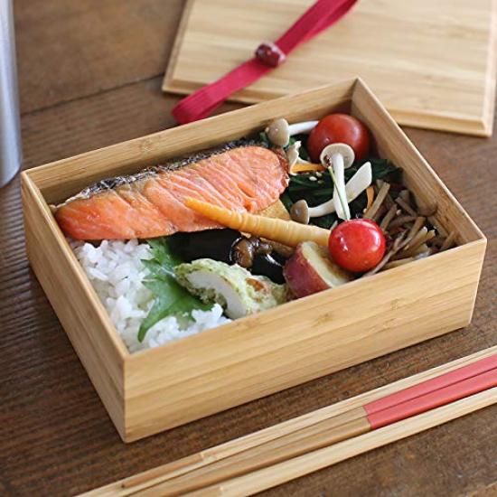 Kochosai Kosuge Lunch Red One-Tier Box,