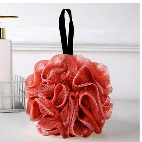 Large Soft Exfoliating Bath Ball for Women - Cute & Durable