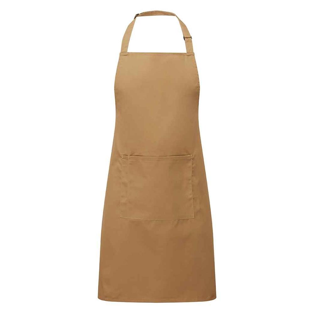 Premier Unisex Adult Colours Collection Pocket Bib Apron