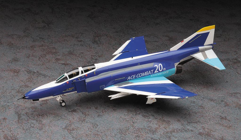 Hasegawa Ace Combat F-4E Phantom II 20th Anniversary Painted 1/72 Scale Plastic Model Kit SP337