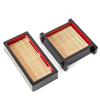 Cold Soba Noodle Plate, Easy to Clean Multipurpose Dish Platter, Bamboo Serving Tray for Home, Party, Festive Gatherings Picnic