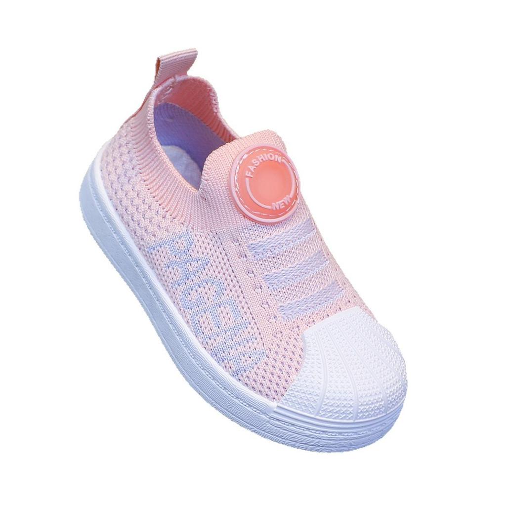 Jungen Sportschuhe Mädchen Fliegengewebte atmungsaktive Mesh-Schuhe 2025 Frühling und Herbst neue Kinder Mesh-Board-Schuhe Weichsohlen Freizeitschuhe