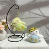 Cute Bird Plush Doll With Short Pile Fabric For Car Keyring And Holiday Gift