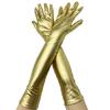 Long Punk Gloves Long Faux Leather Gloves Women Pole Dance Gloves Dance Gloves