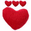 4Pcs Compact Sewing Pin Cushion Cute Heart Design Small Needle Organizer for Quilting Embroidery Sewing Accessories Household
