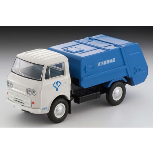 Tomica Limited Vintage 1/64 Scale LV-186a Mazda E2000 Cleaning Truck (White/Blue) - Finished