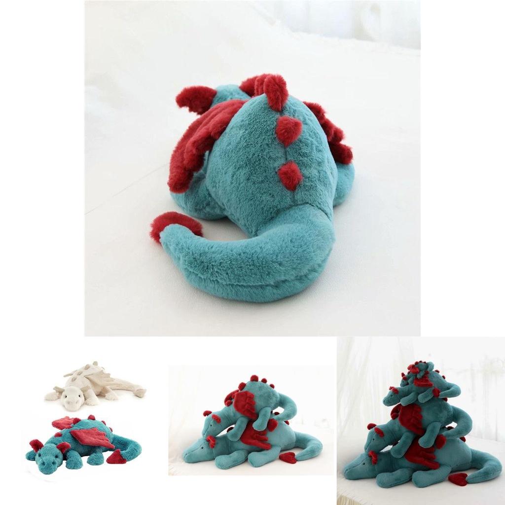 Soft And Comfortable Evil Dragon Plush Toy With Fly Wings For Kids Perfect Xmas Gift