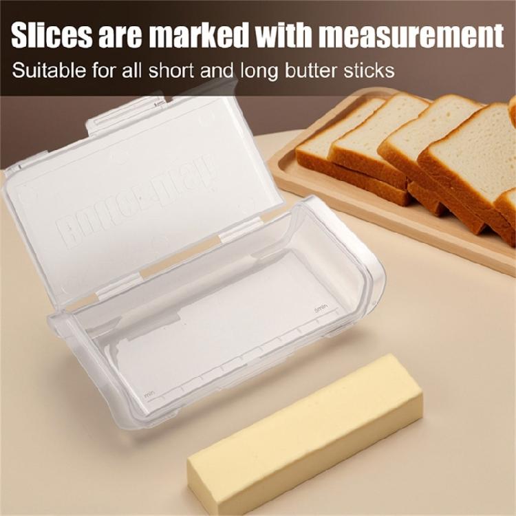 Butter Dividing Storage Box with Lid Kitchen Butter Keeper Cheese Container with Cover Butter Splitting Box Enduring