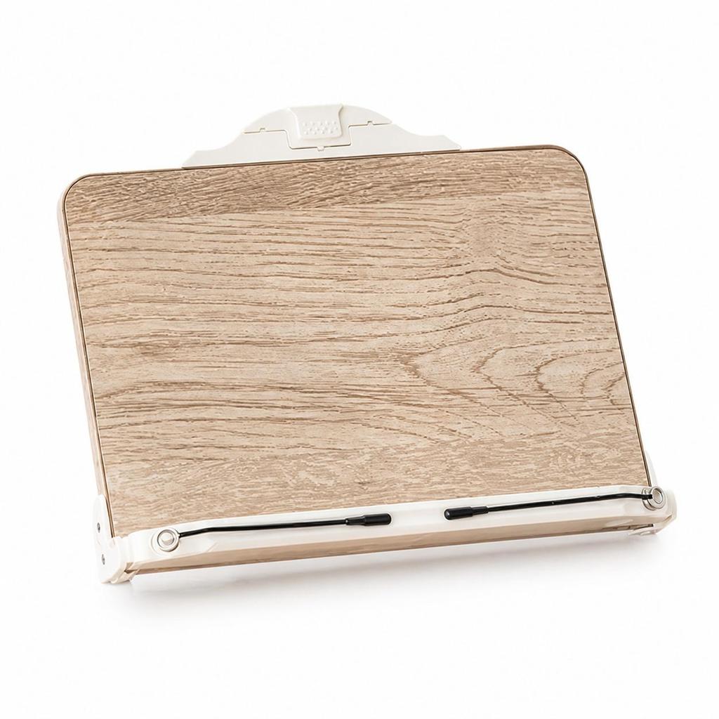 Multifunctional Desktop Book Holder Reading Stand with Phone for Students and Laptops Medium