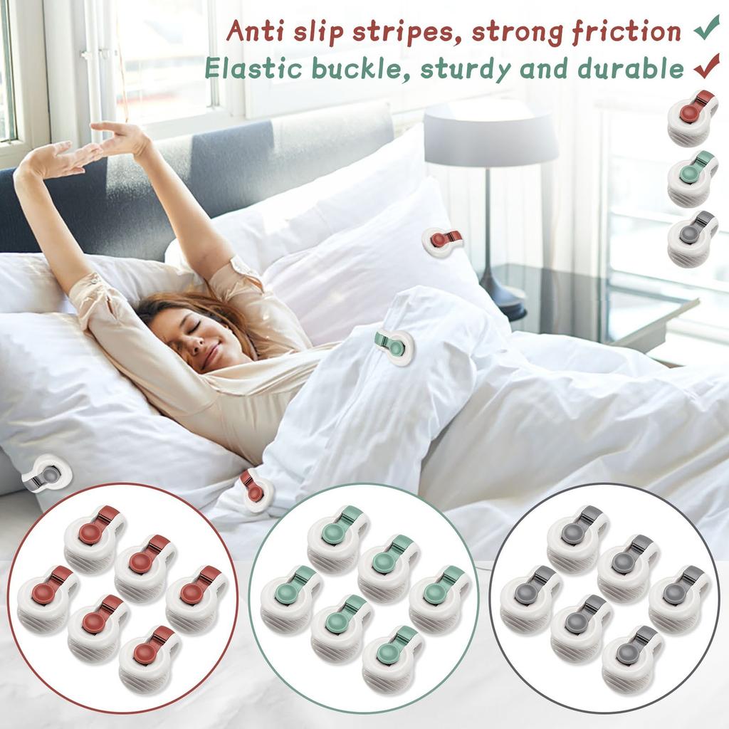 Clipuri de fixare a foilor cu cataramă pentru pilota, 6 buc. Nu deteriorează dispozitivul de fixare a pilotei