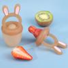 Benutzerdefinierte Kid Schnuller Saft Zahnen Nippel Baby Geschenk Dummy Set Silikon Bpa Frei Baby Obst Frische Lebensmittel Feeder Schnuller