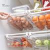 Puntos Multifunctional 1/4/8 Compartment Drawer Storage Box Organizer for Refrigerator