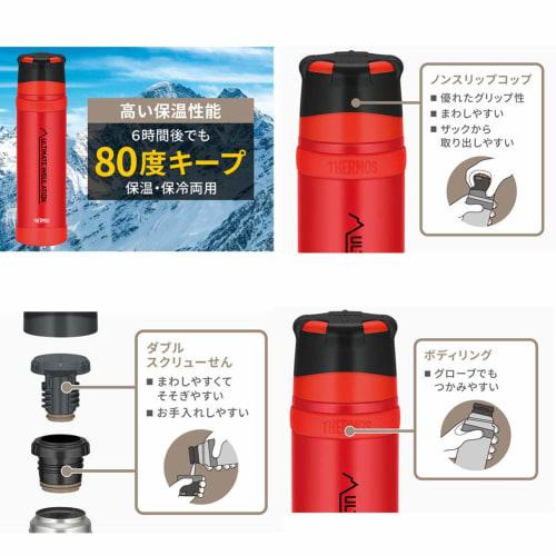 THERMOS Mountain Stainless Steel Bottle 900ml FFX-901 (Clear Stainless Steel (CS))