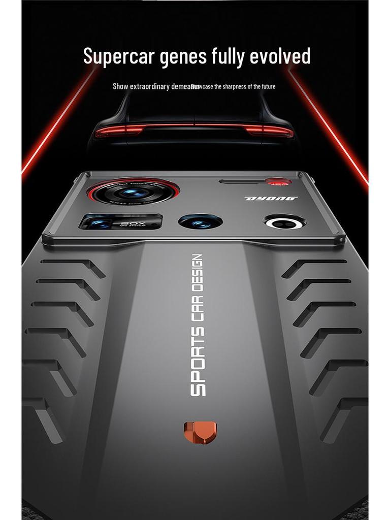 Nubia Z70 Ultra Porsche Metal Cooling Phone Case, Drop-Proof and Cross-Border Compatible