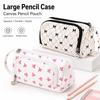 Big Capacity Canvas Pencil Pouch Multifunctional Stationery Box New Large Pencil Case