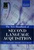 Bok The New Handbook of Second Language Acquisition