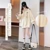 Tamglean Quion Thick Hooded Pullover for Autumn and 3D Large Casual Loose Plus Soft Women's Winter, Print, Pockets, Top, Warm, Figure-Flattering, Fit,