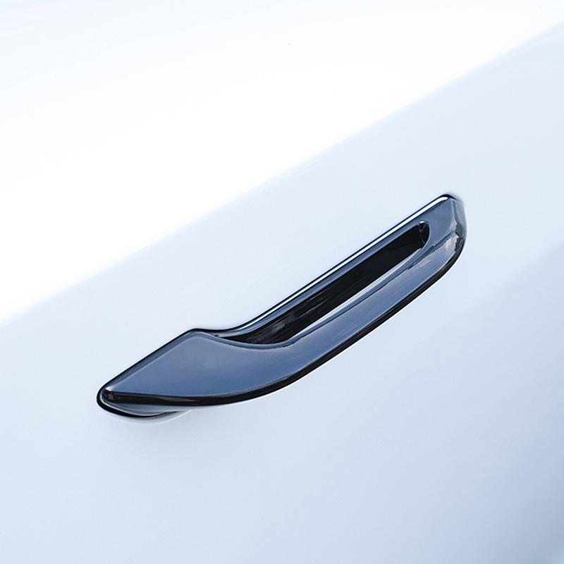 ABS Auto Türgriff Fänger Abdeckung Schutzhülle Zierleisten Aufkleber Zubehör Für Tesla Model 3 Y 2017 2018 2019 2020 2024 2024 2024