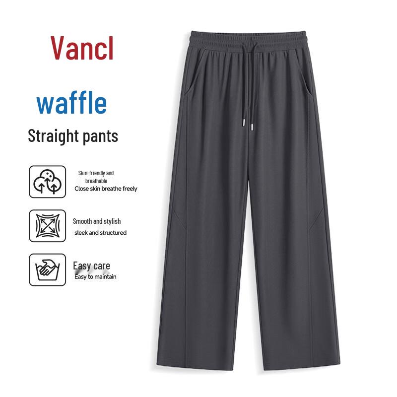 

VANCL Men s Waffle Straight-Leg Casual Pants 3XL