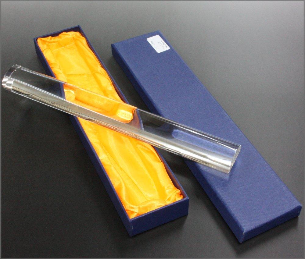 Kobaido Crystal Kamaboko 4 X 2 X 33cm Paperweight, Shape, 600g,