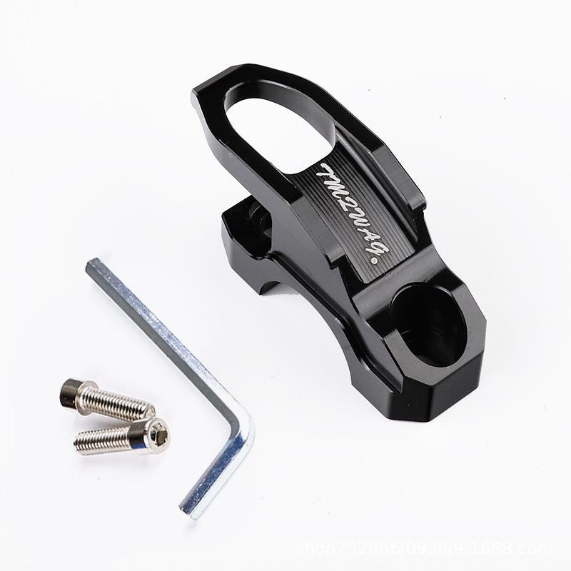 Aluminum Alloy Motorcycle Electric Vehicle Accessories: Faucet Handlebar Mirror, Seat Storage Hook, Helmet Pump Hook.
