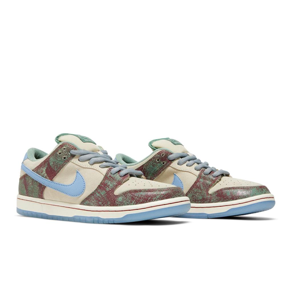 Nike Dunk Low SB (Unisex) Sail / Light Blue / Cedar Skateboard Shoes FN4193 100