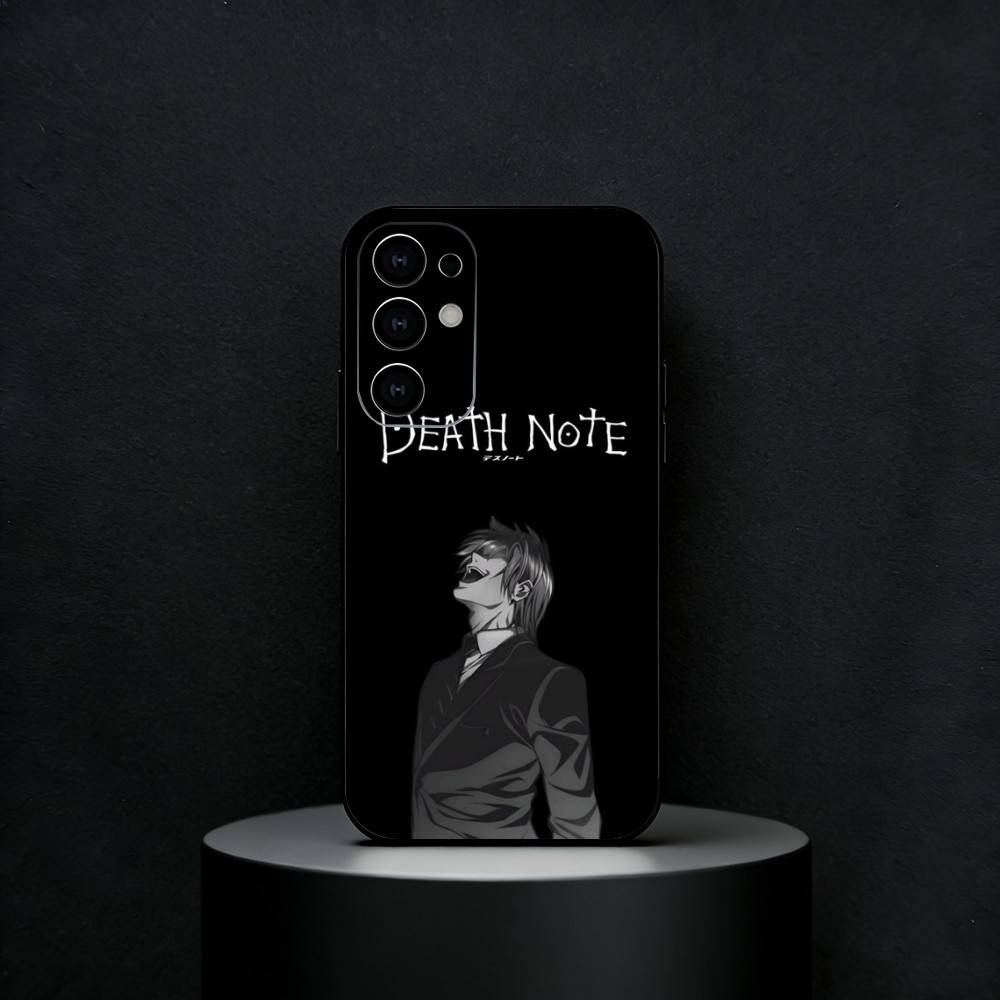 Anime D-Death Note Phone Case For Samsung S25,S24,S23,S22,S21,S20,Plus,Fe,Lite,Others Black Cover Samsung S25ULTRA