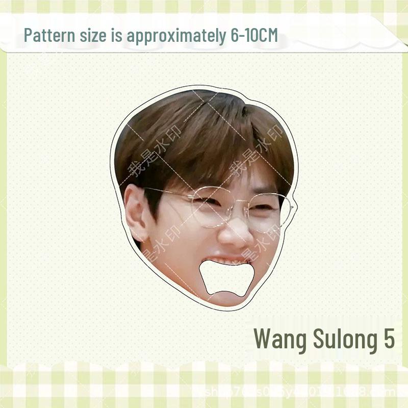 Wang Sulong Akryl Konsertstil Rolig Stor Mun Magnetisk Flasköppnare Magnet