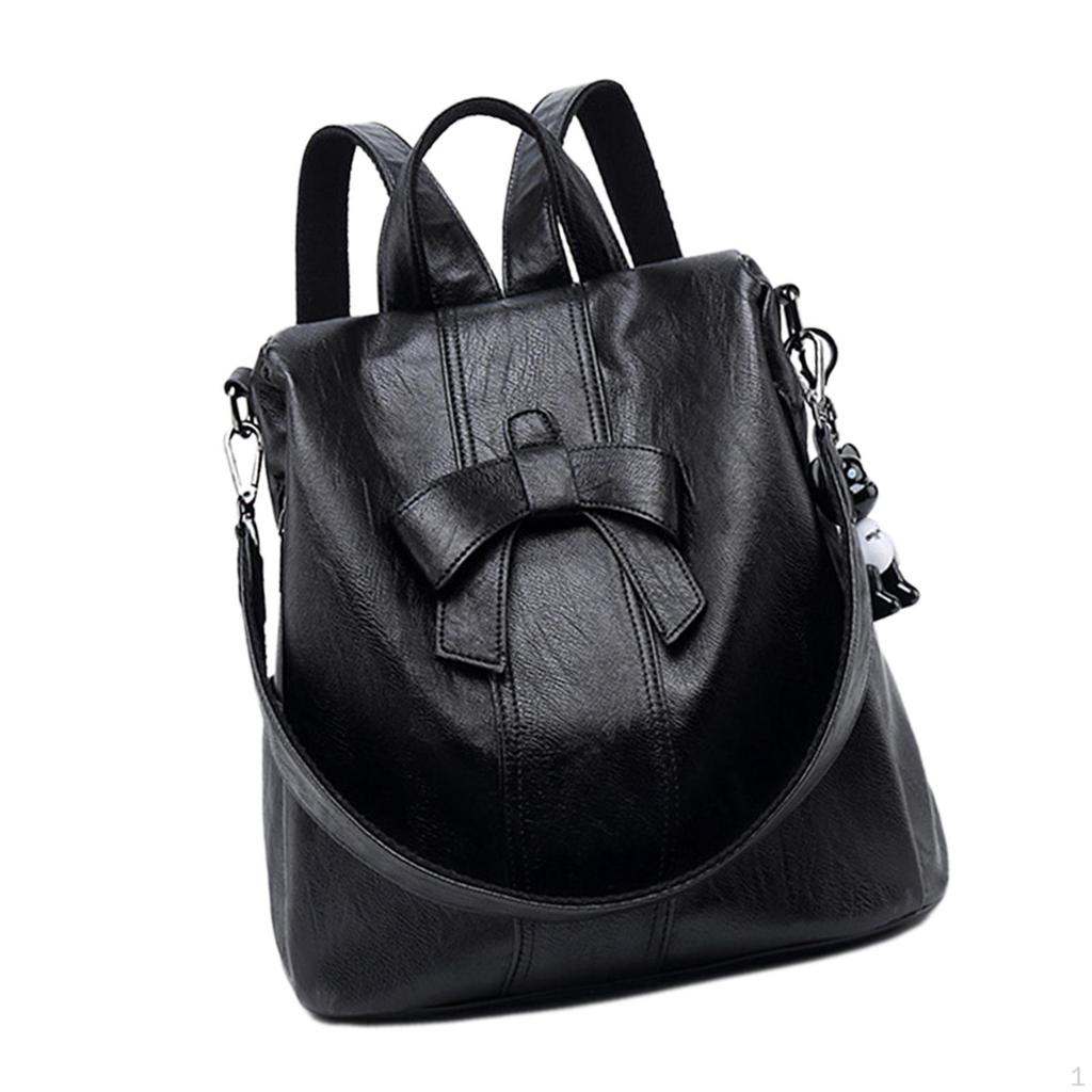 Elegant Women's Backpack with Bow Detail And Adjustable Shoulder Straps