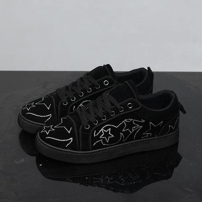 Дексун нишевые ретро-классические износостойкие дезодорирующие дышащие кеды на красной подошве повседневные 1 39