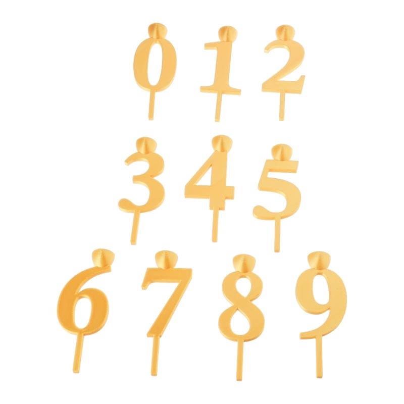 

Decorative Cake Number Candle Holders Decoration Cake Candle Stand Toppers For Birthdays Anniversaries