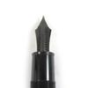 Great MONTBLANC fountain pen Meisterstck 149 Cap type Black gold 14C mens Used