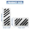 X AUTOHAUX Automatic Brake Pedal Pad Gas Accelerator Pedal Cover Aluminum Compatible with Cadillac XT4 XT5 XT6 Silver Tone Kit, Alloy, 2014-2021,