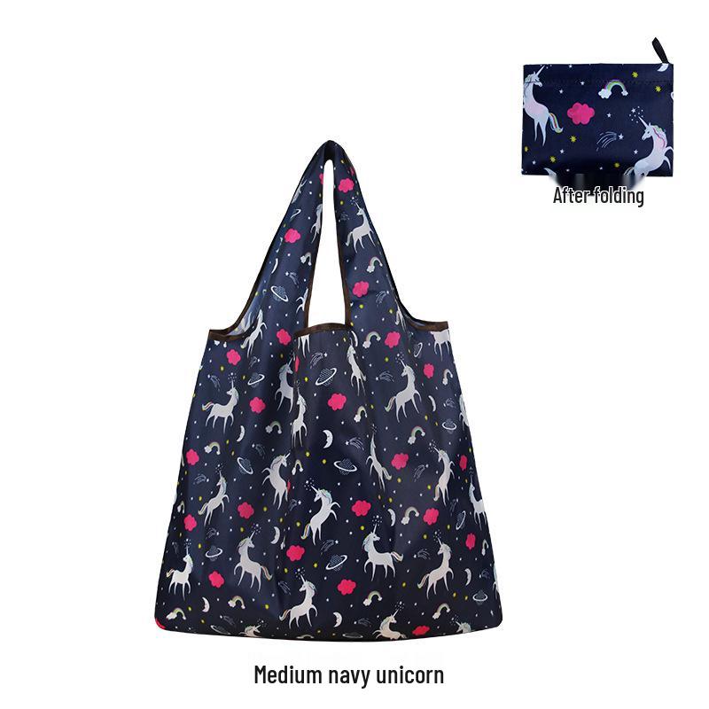 Medium Eco-Friendly Foldable Waterproof Shopping Tote Bag