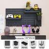 Miflame Metal Pegboard Wall Storage System