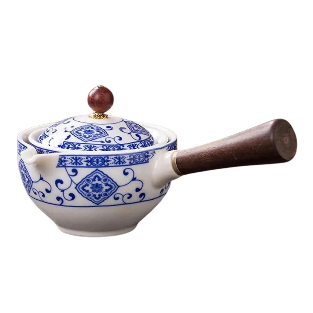 Ceramic Teapot Chinese Gongfu Tea Pot 360 Rotation Maker Infuser Portable Single 160ml Supplies