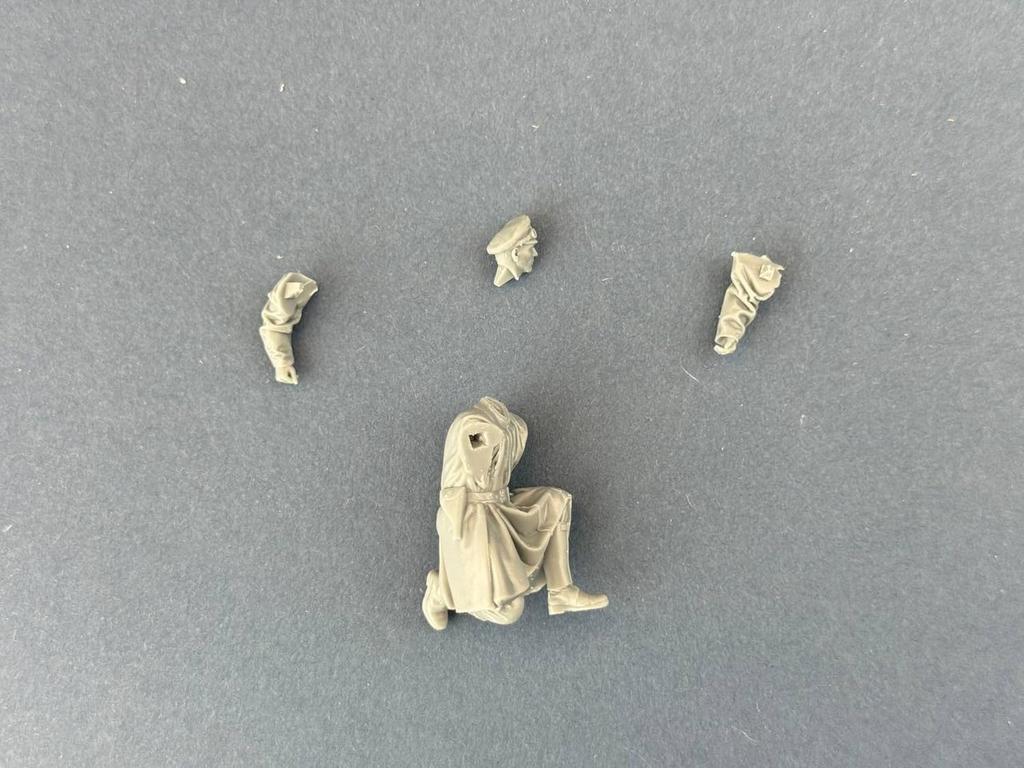 Copper State Models British Messenger Bike Inspection Resin Kit COPF32061 1/32