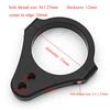 HYEPIVOT CNC Aluminum Motorcycle Fork Tube Bracket Steering Damper Frame