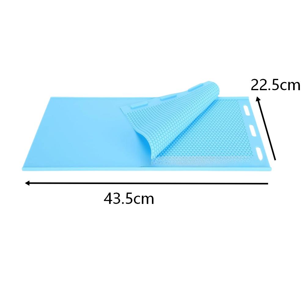 Flexible Silicone For MOLD for For HONEYCOMB Foundation For DIY - For BEEKEEPING Tool - 43.5 X 22.5 Cm - 2 Pcs