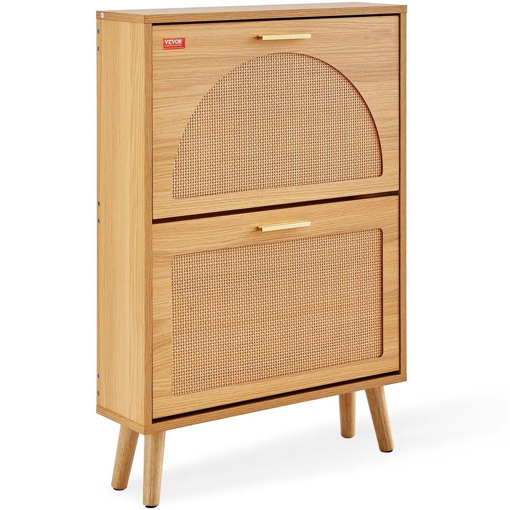 

Shoe Cabinet with 2 Drawers, Entryway Storage Organizer for Heels, Boots, Slippers 20 28 inch