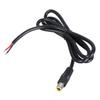 DC7909 Power Pigtail Cable 12V 8mm Male Plugs to Strippe Wire for Solar Energy Systems Laptop Power Supply 30cm/100cm