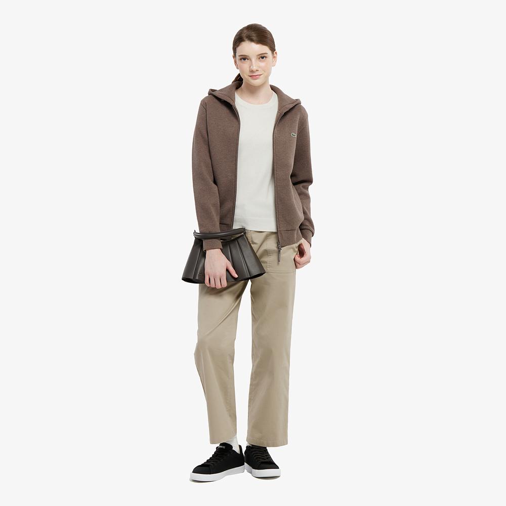 LACOSTE Women'S Basic Crew Neck Sweater Af294E-55N Xfj