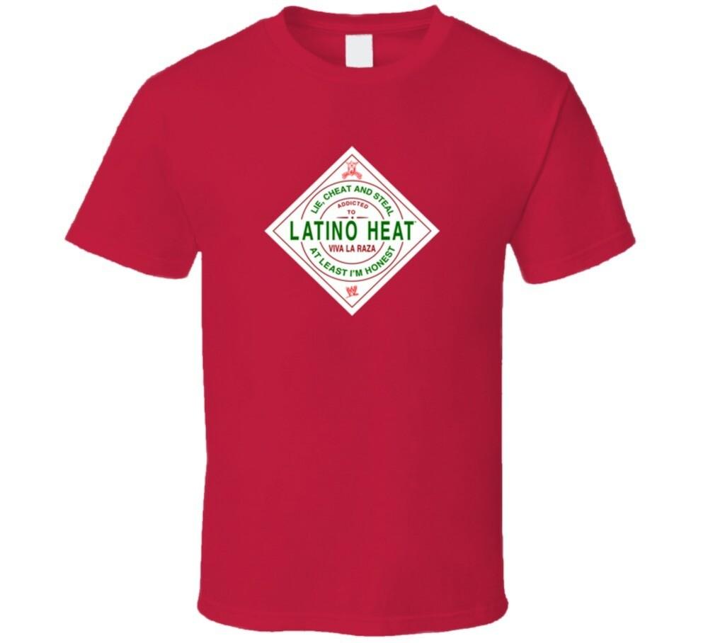 Эдди Герреро Латино Heat Пародия Футболка Крутая Футболка для Фанатов Рестлинга Унисекс Футболка XL