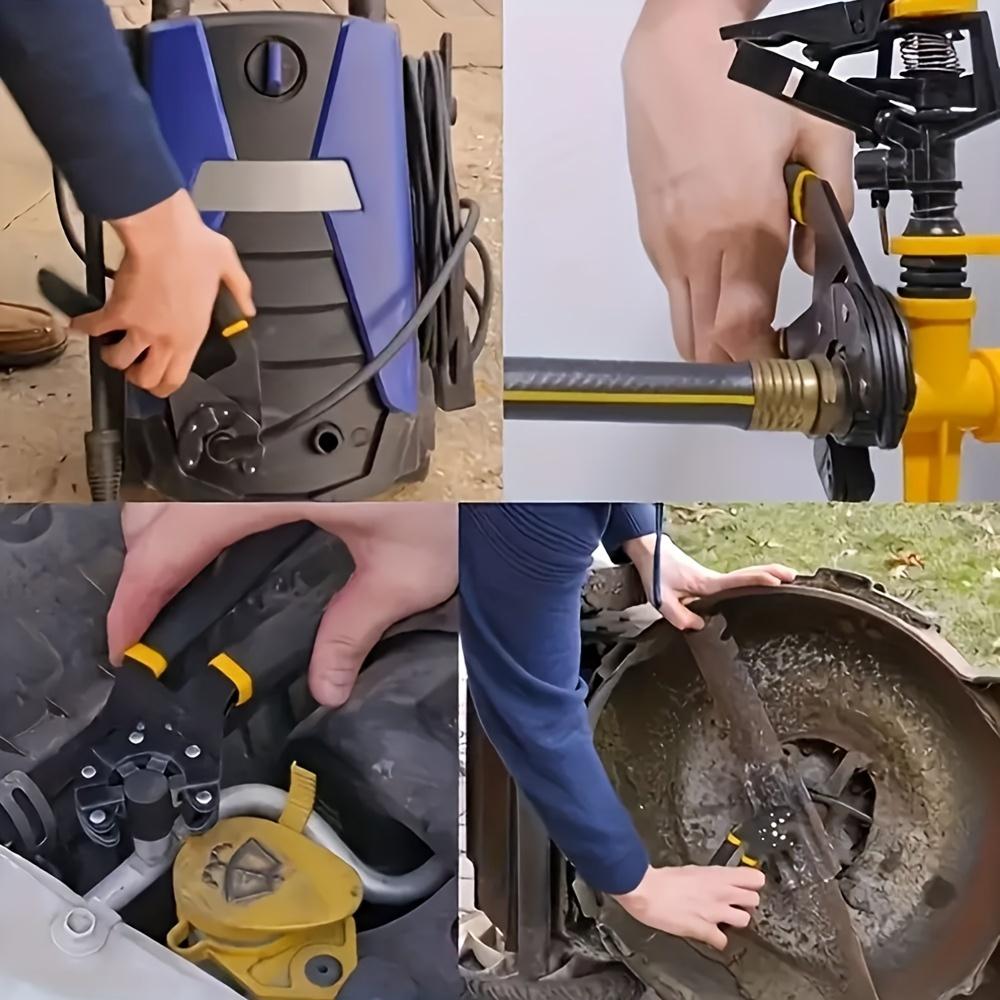 1PC  Opening Magic Manual Movable Wrench Can Hold Outer Hexagon Hardware Tools