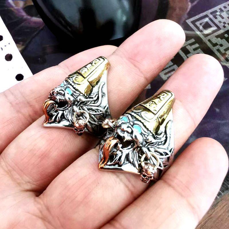 New Men's and Women's Open-close Ring for Wealth and Power On the Index Finger